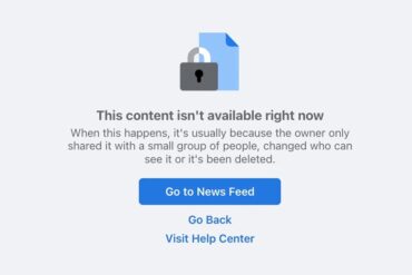 Facebook : Résoudre le message "Contenu indisponible" sur votre PC