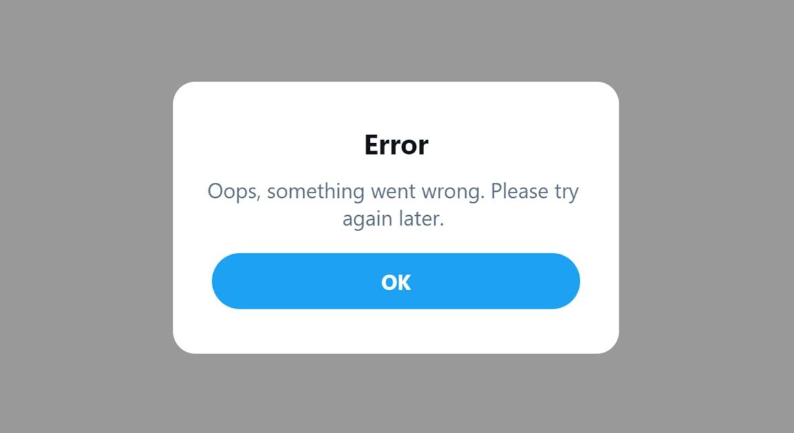 Twitter : Que faire quand le message "Une erreur est survenue, réessayez" apparaît sur PC ?
