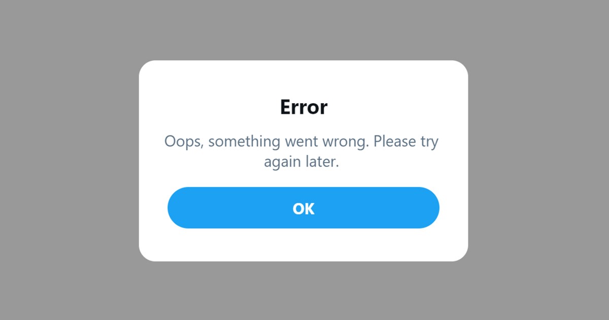 Twitter : Que faire quand le message « Une erreur est survenue, réessayez » apparaît sur PC ?