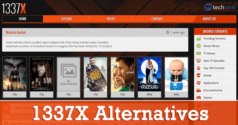 Alternatives à 1337x : où trouver vos fichiers en toute sécurité en 2026