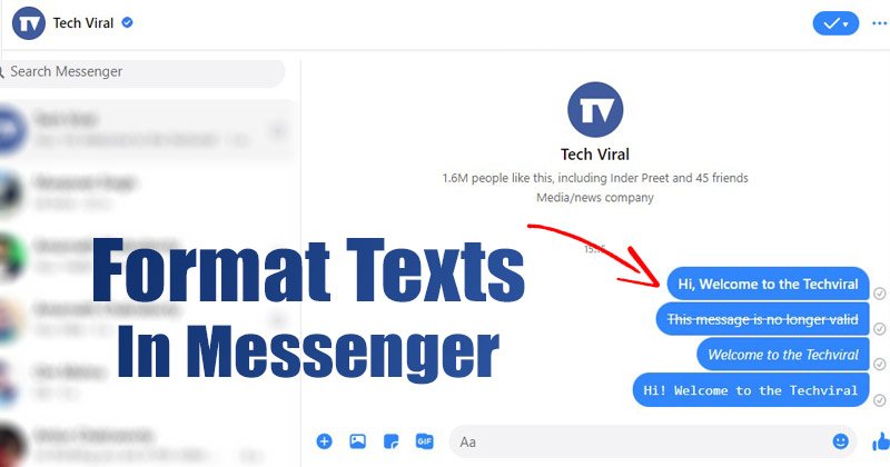 Mettre en Gras, Italique ou Monospace vos Messages sur Messenger : Le Guide Complet pour PC