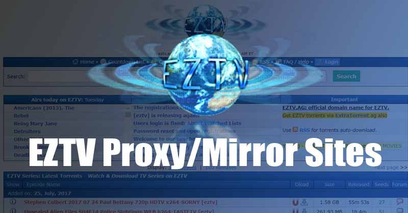 Sites Miroirs EZTV : Comment Accéder Facilement aux Séries en Streaming (2026)