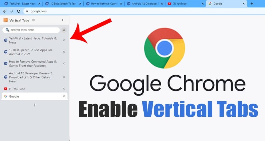 Chrome : Organisez vos onglets sur le côté pour une navigation optimisée