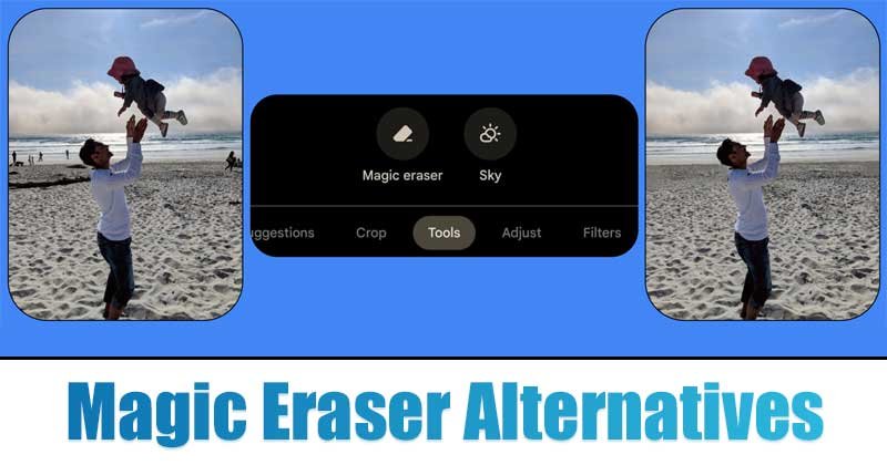 Supprimer des éléments indésirables de vos photos sur Pixel 6s : Les alternatives à la Gomme Magique