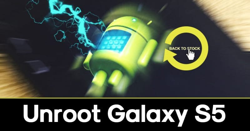 Comment annuler le root de votre Samsung Galaxy S5 : Guide complet pour retrouver un système propre