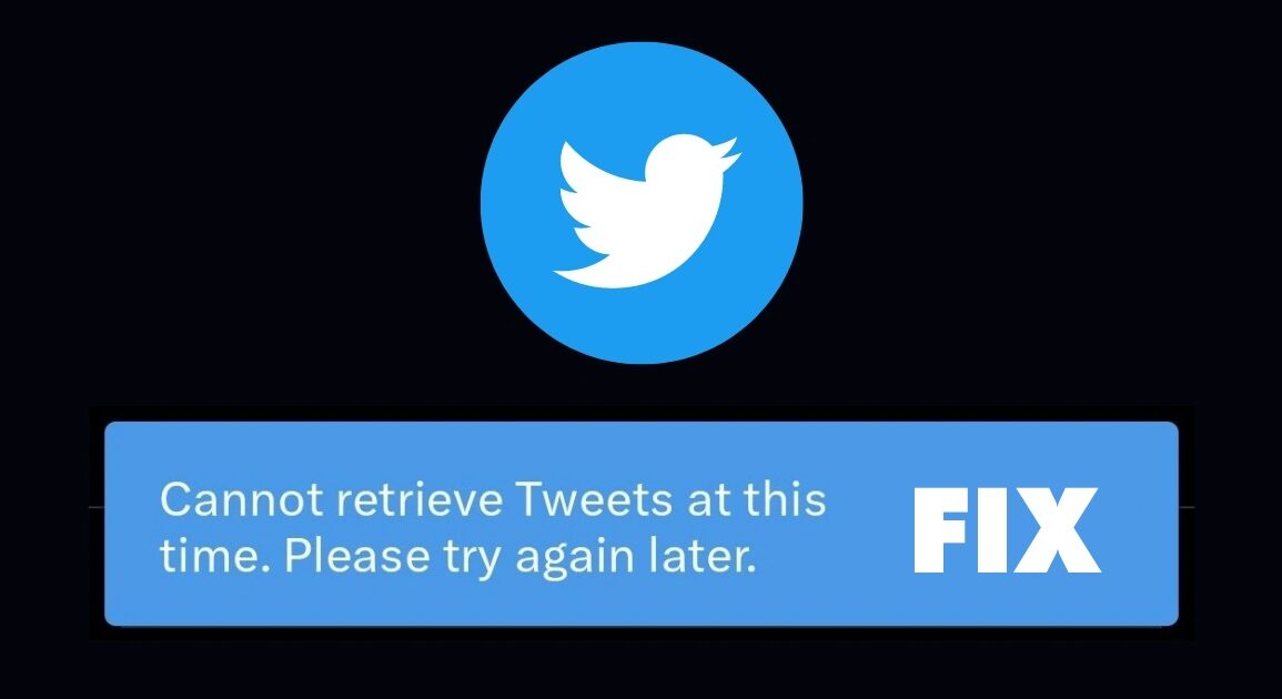 Twitter ne charge plus ? Voici comment résoudre le message "Impossible de récupérer les tweets pour le moment"