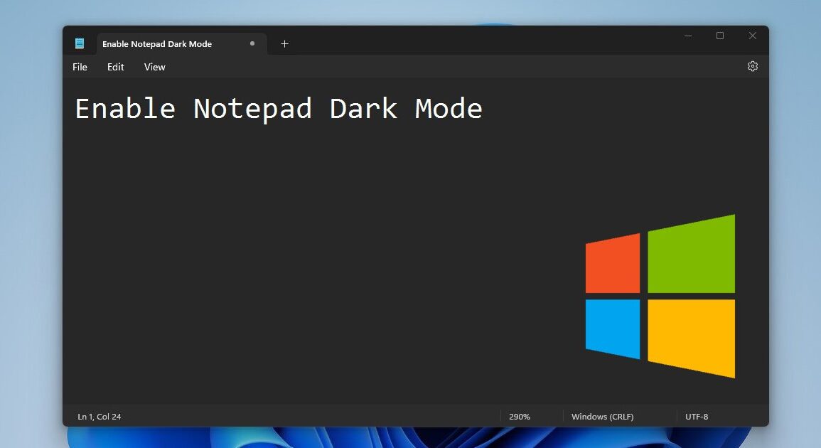 Activez le Mode Sombre sur le Bloc-notes de Windows 11 pour un Confort Visuel Optimal