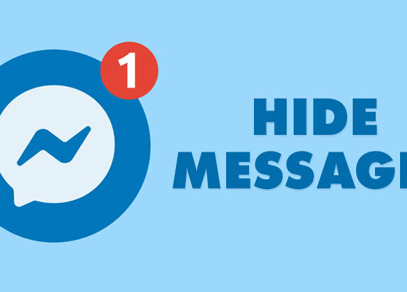 Comment masquer vos conversations sur Messenger sans les supprimer