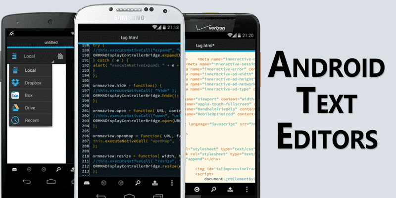 Les Meilleurs Éditeurs de Texte pour Android : Révolutionnez Votre Codage Mobile
