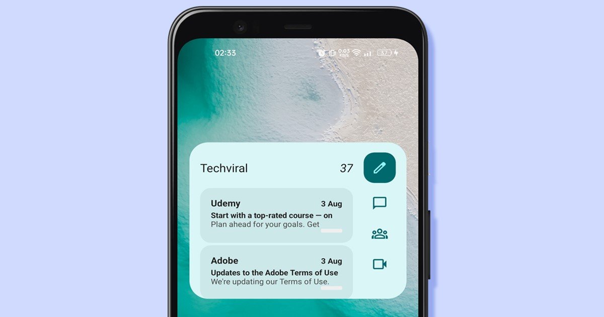 Les Widgets Gmail sur Android : Simplifiez votre boîte de réception sur votre écran d&rsquo;accueil
