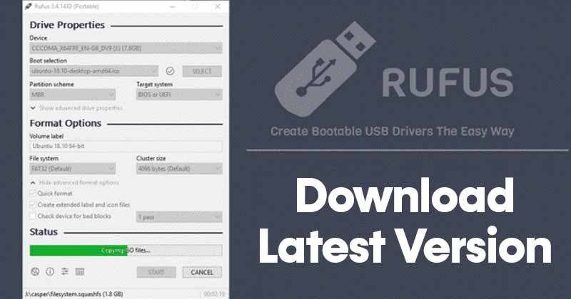 Créer une clé USB bootable facilement : Télécharger et utiliser la dernière version de Rufus en 2026