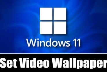Donnez vie à votre bureau Windows 11 : comment utiliser une vidéo comme fond d'écran animé