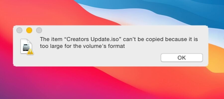 Impossible de copier un fichier : le message "trop volumineux pour le format" expliqué