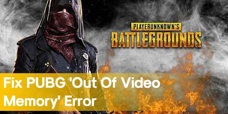 Erreur "Mémoire Vidéo Insuffisante" sur PUBG : Comment Résoudre le Blocage de Votre Jeu