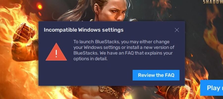 BlueStacks refuse de démarrer sur Windows ? Dépannage avancé des conflits avec vos paramètres