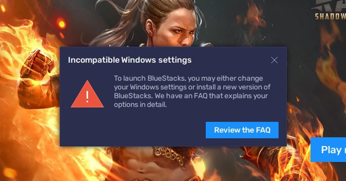 BlueStacks refuse de démarrer sur Windows ? Dépannage avancé des conflits avec vos paramètres