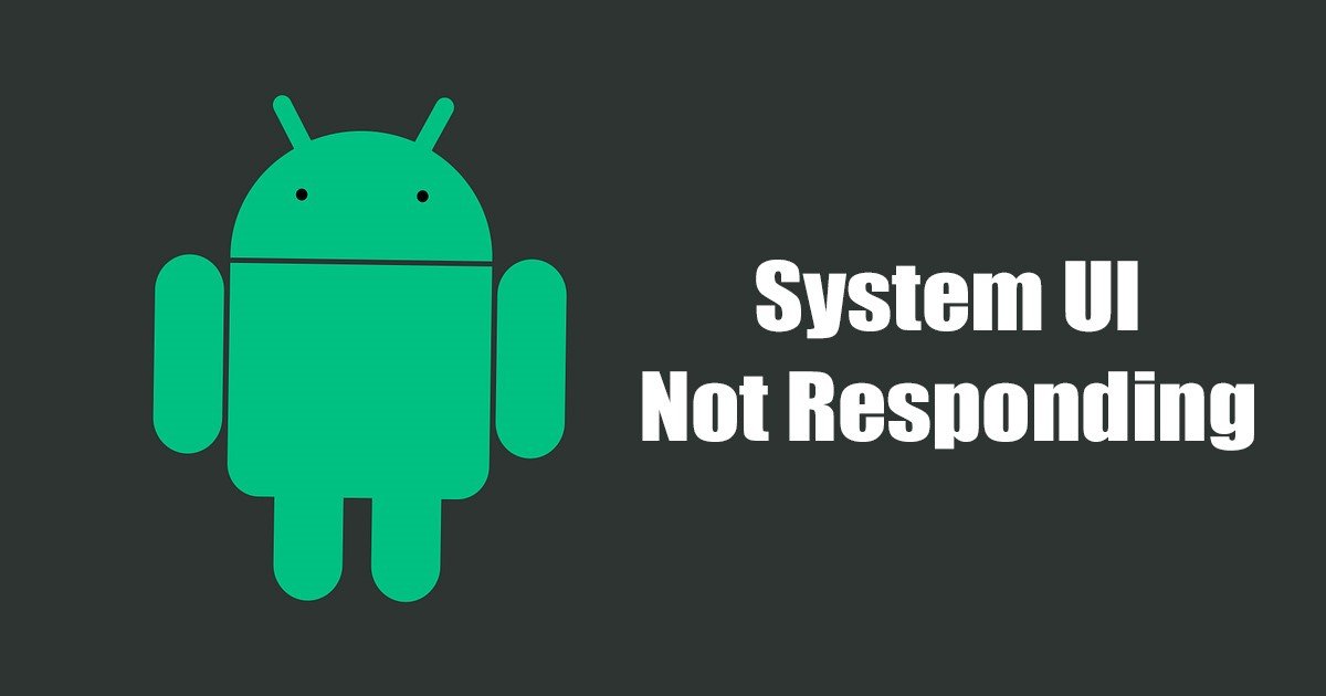 System UI ne répond pas : le guide complet pour Android