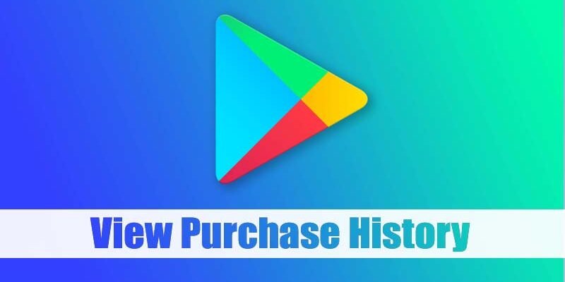 Retrouvez et gérez votre historique d'achats sur le Google Play Store depuis votre PC