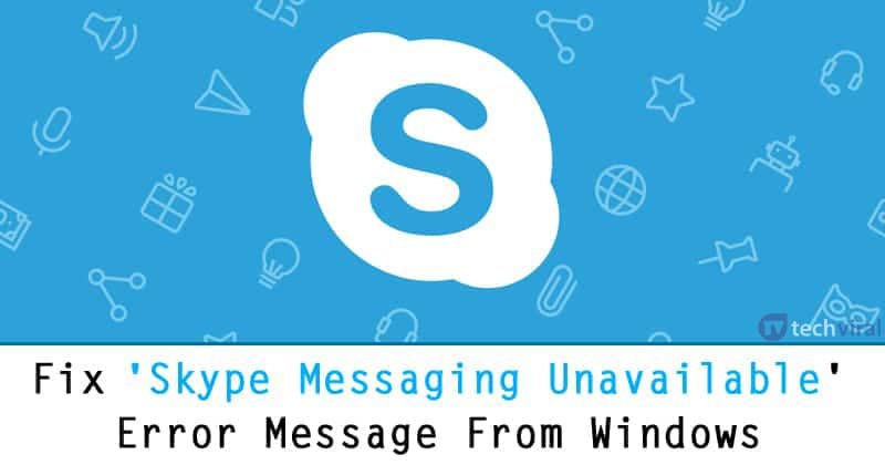 Skype ne peut pas envoyer de messages : Que faire quand le message "non disponible" apparaît ?