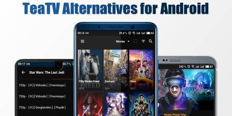 Alternatives à TeaTV pour Android en 2026 : Profitez de vos films et séries en toute liberté