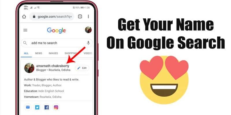 Comment Faire Pour Que Votre Nom Apparaisse Sur Google (et Qui Vous Êtes)